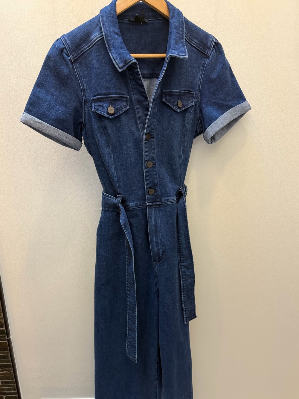 PAIGE by Anessa Denim Jumpsuit